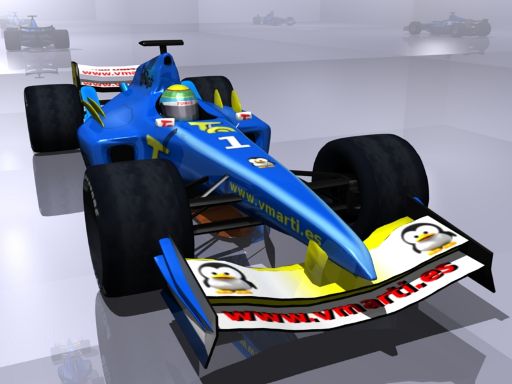 f1-torcs car for torcs made with blender by Vicente Mart Centelles