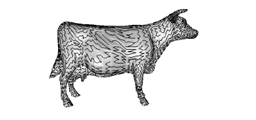 cow render