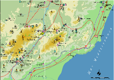 Mapa de La Pobla Tornesa