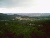 Vista de la Pobla desde el monte del Bartolo
