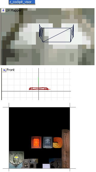 text on the map texture