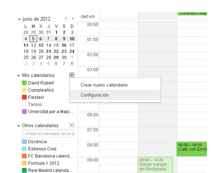 Gestión eficaz del tiempo con Google Calendar Google Calendar avanzado